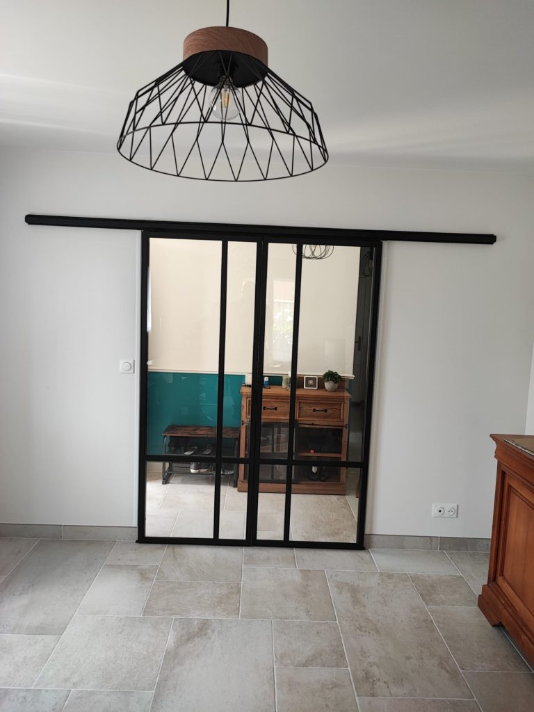 Double Porte Verrière Coulissante