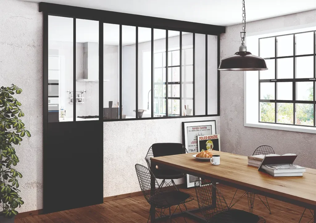 Autocollant Porte Effet Bois 3D – 77x200cm, Style Industriel, PVC Amovible | Décoration Murale Facile Sans Trace